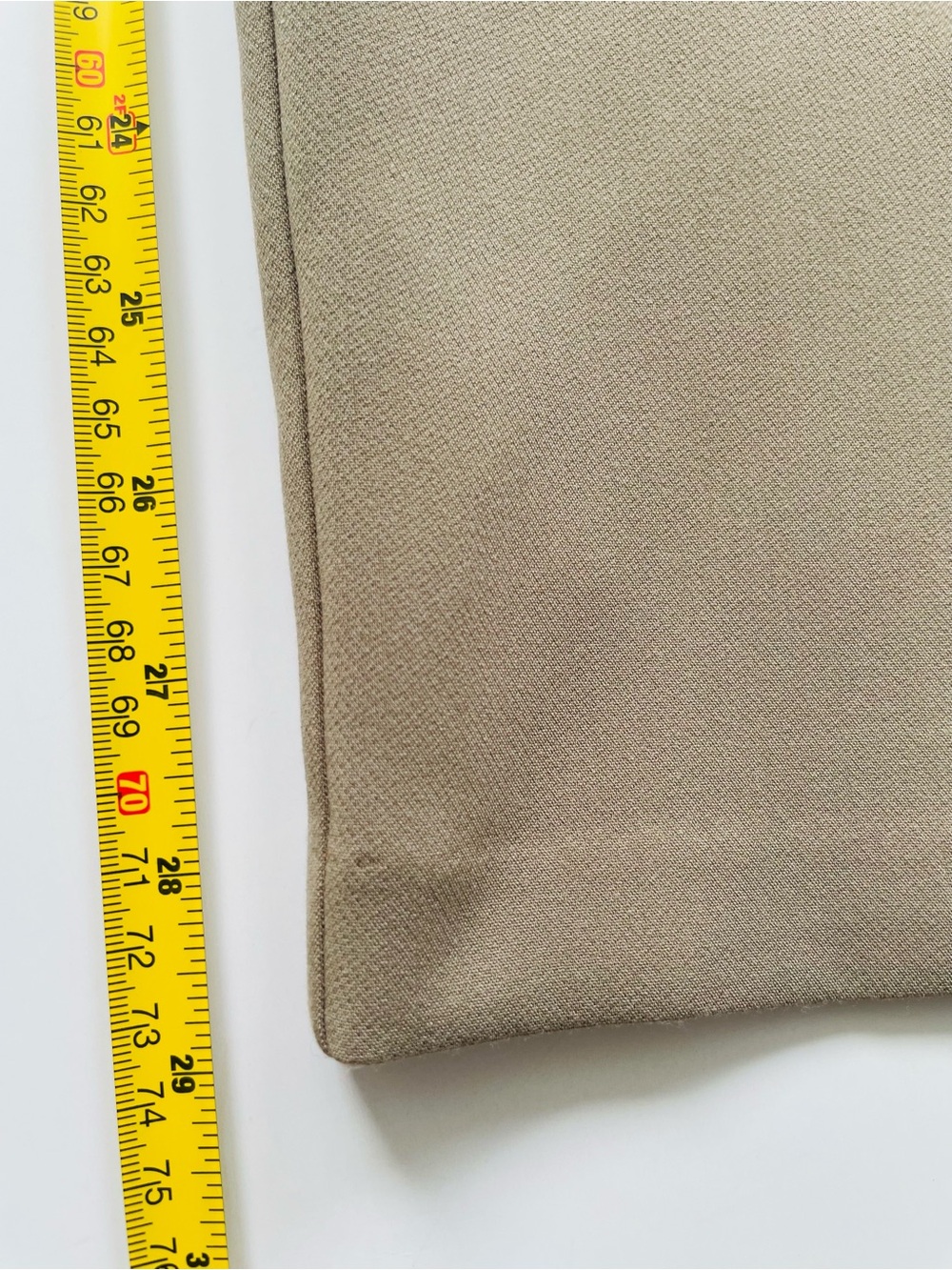 Smash + Tess Trouser Pants S Mushroom Taupe Wide Leg Career Classic Corporate - Picture 12 of 12